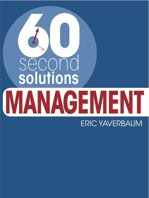 Cover image for 60 Second Solutions